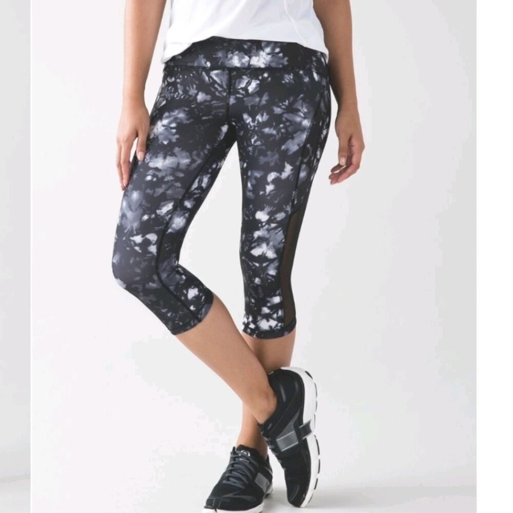 Lululemon Dusk Dye Sun Runner crop leggings 6